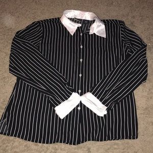 💖Tuxedo blouse💖
